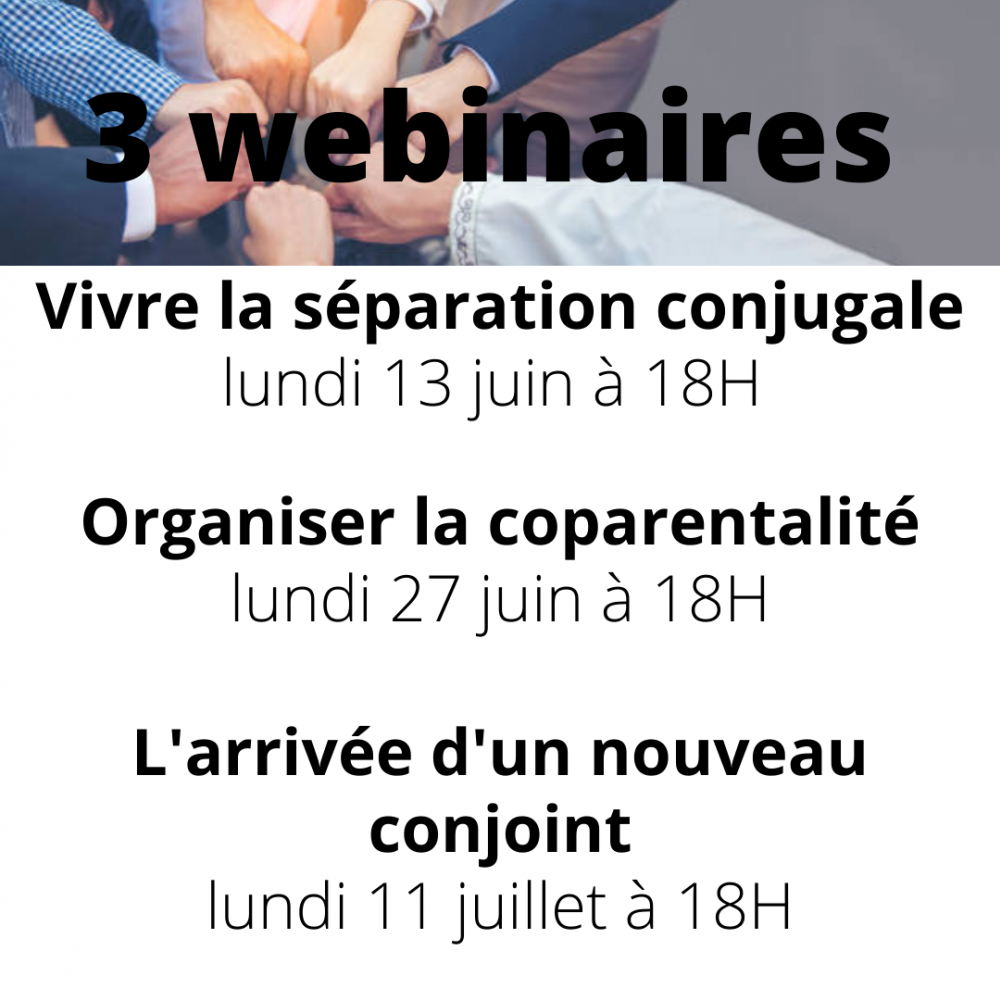 Webinaires médiation familiale